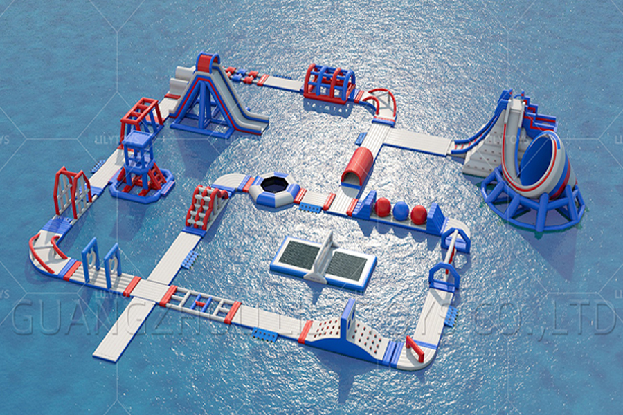 Floating water park obstacle -01