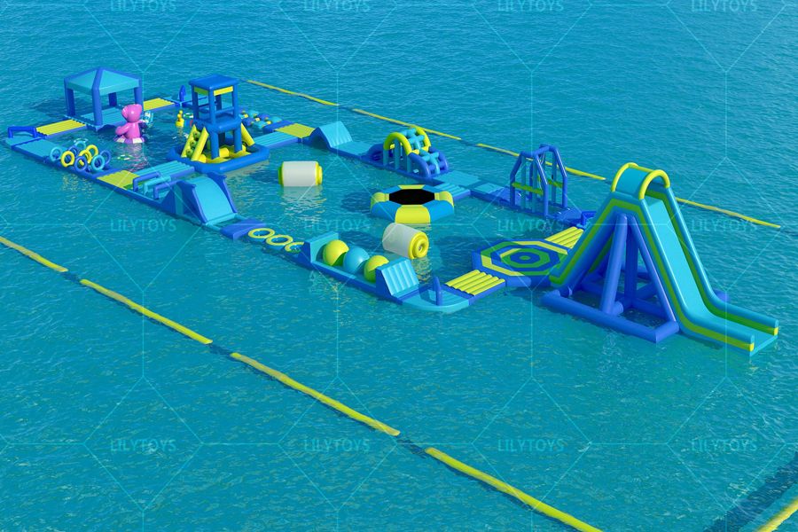 Floating water park obstacle -05