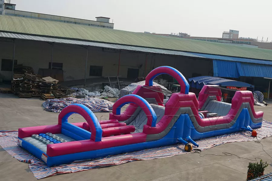 inflatable obstacle course for adults