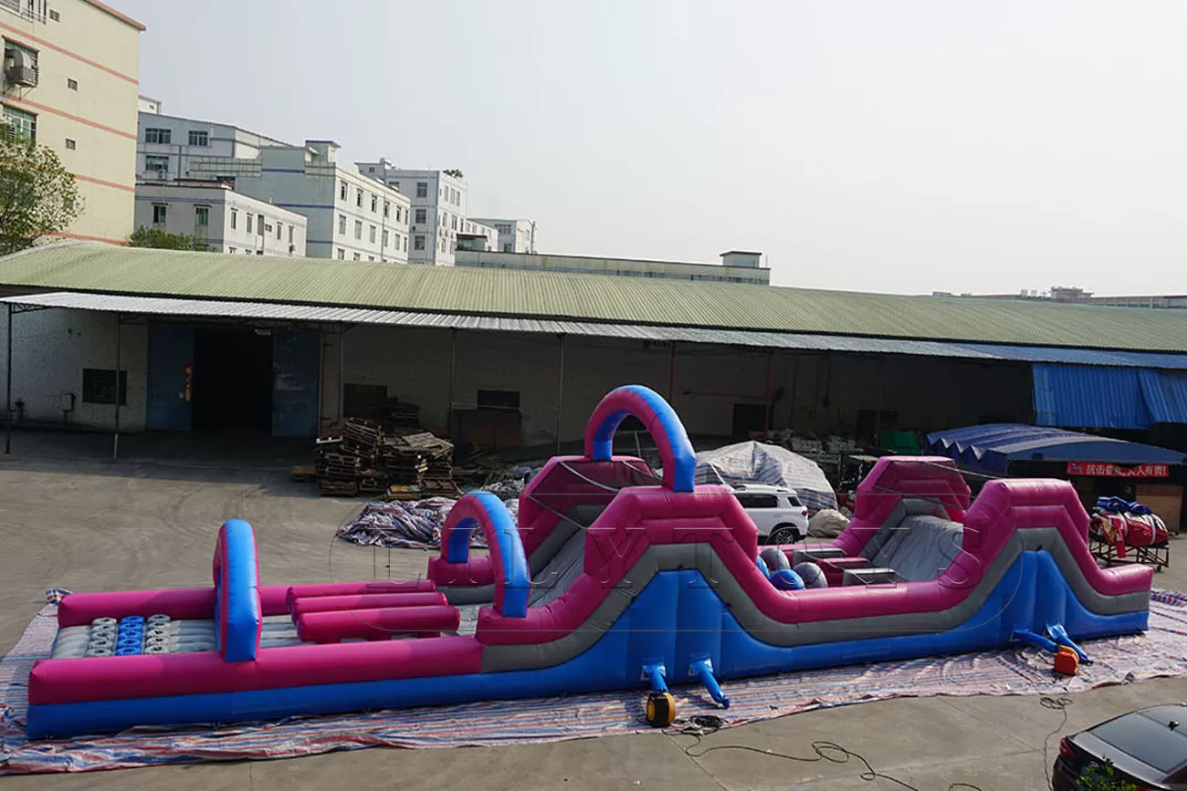 inflatable obstacle course for adults