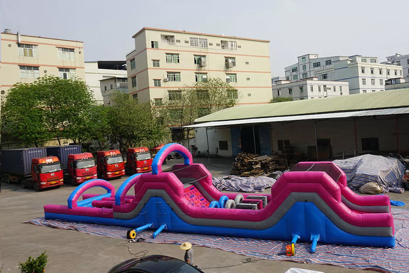 inflatable obstacle course for adults