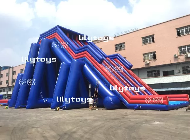 biggest inflatable water slide for adults