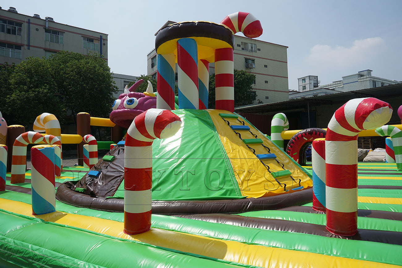 giant beast inflatable big bounce for carnival -part 1