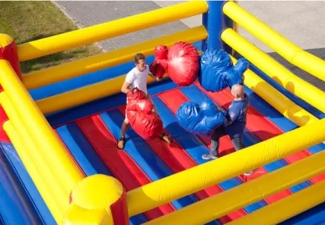 inflatable interactive games boxing