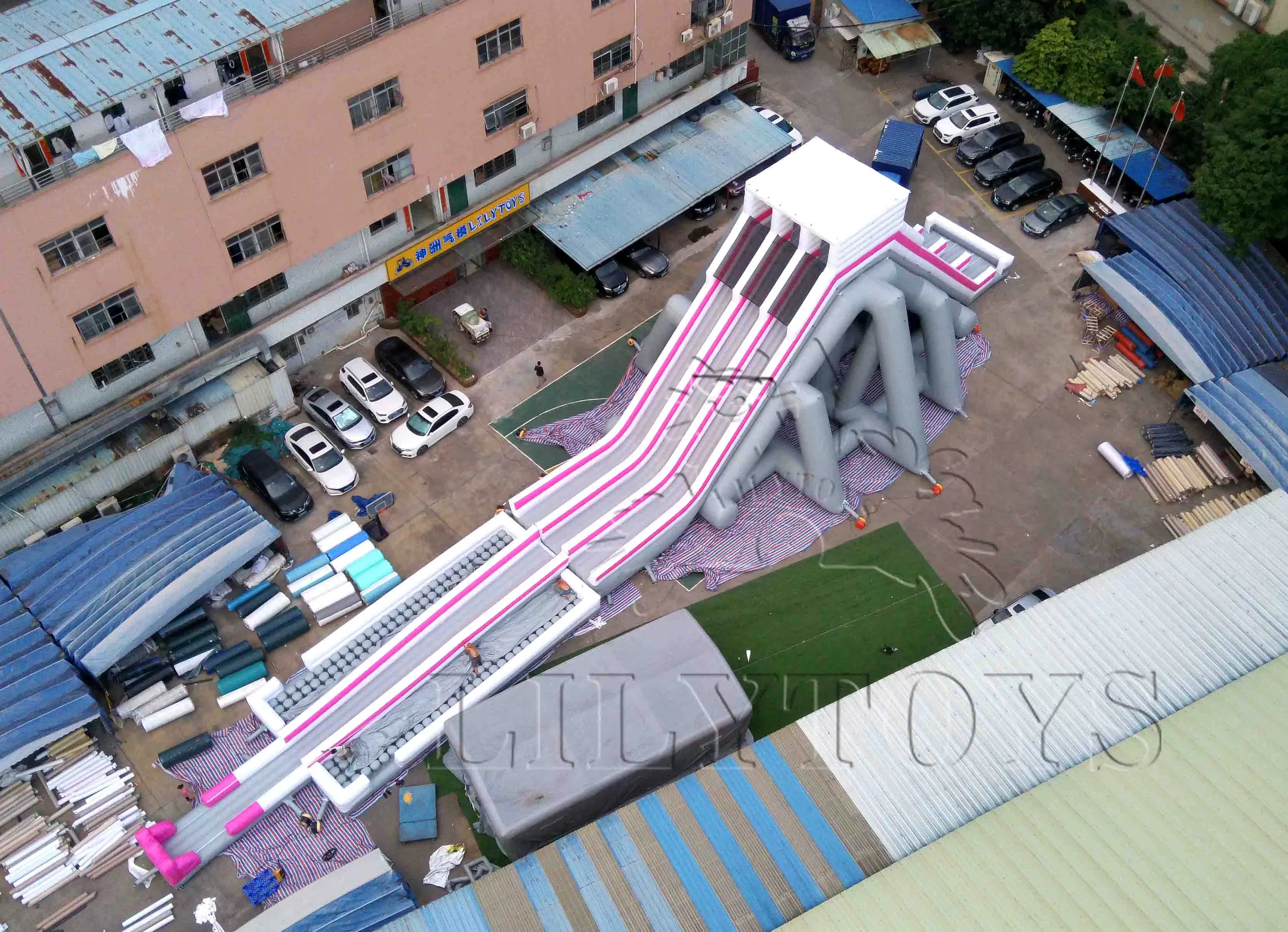 giant inflatable slide-01