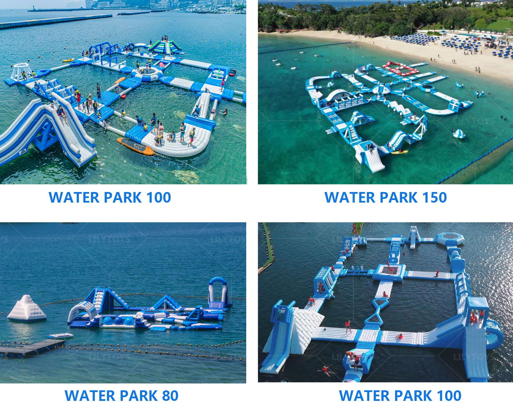 inflatables water park aqua park commercial