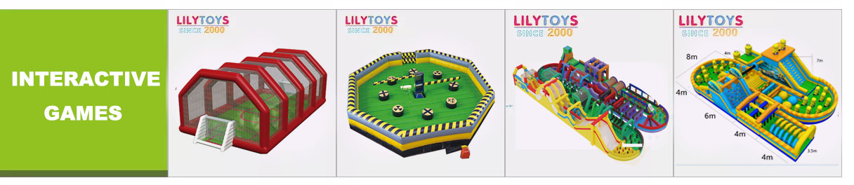 inflatable interactive games