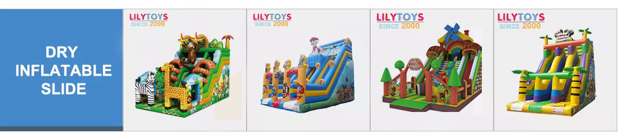 Inflatable Dry Slide