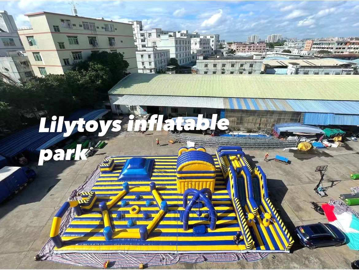 1400 square meters inflatable park inflatable theme park for indoor