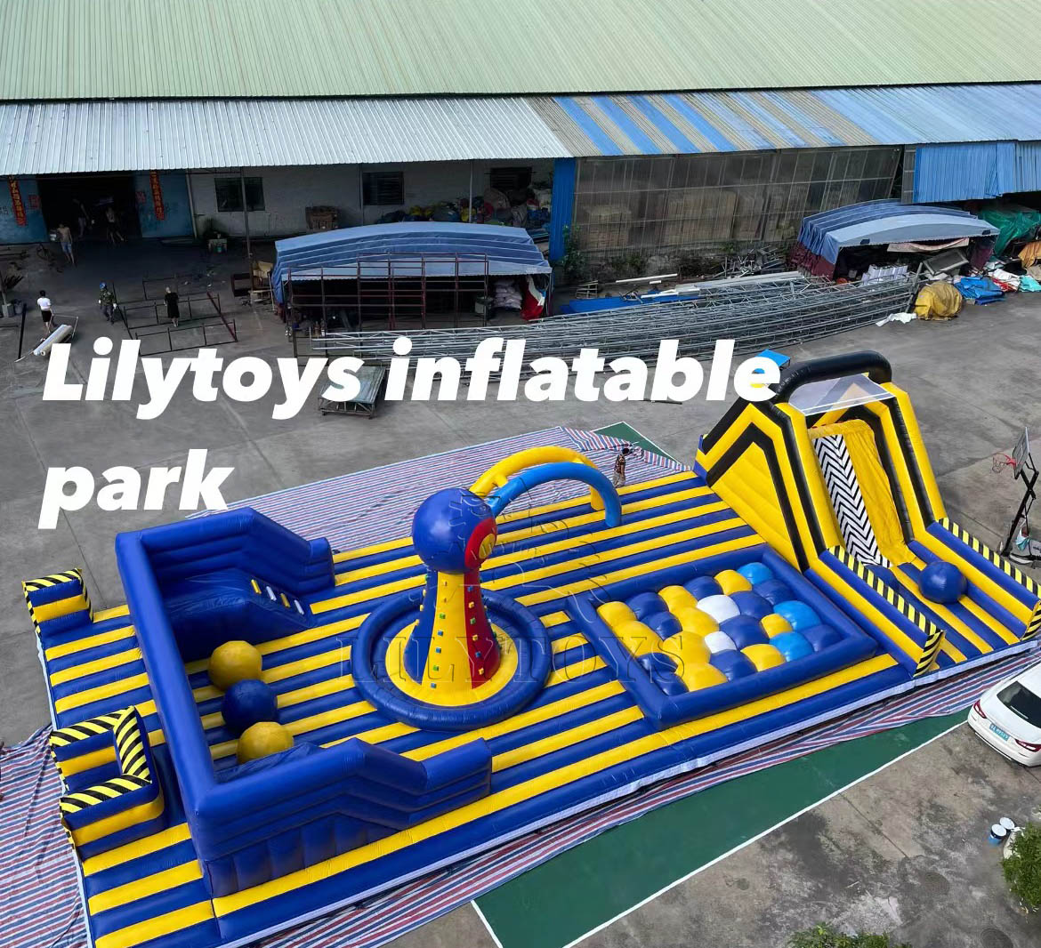 1400 square meters inflatable park inflatable theme park for indoor