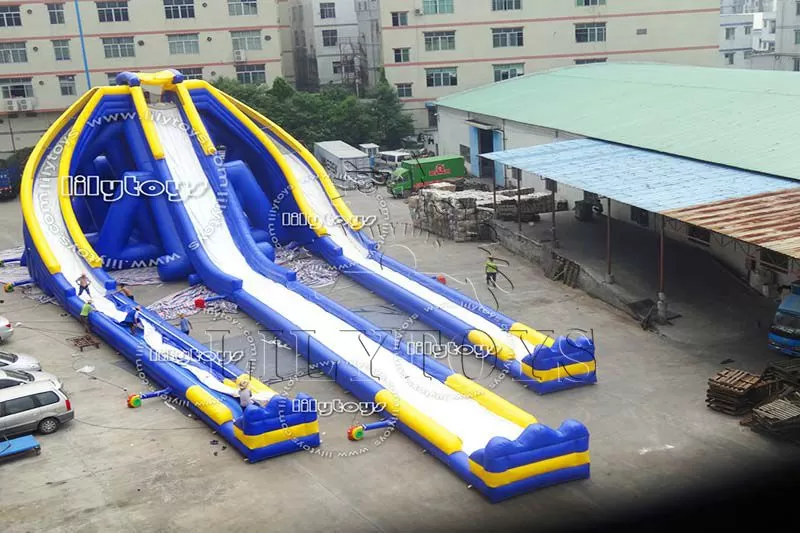 Trippo inflatable water slide 50m