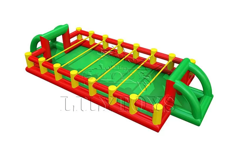 Lilytoys hot selling Inflatable sport game Football Field Soap Soccer Sports Bumper Ball Games For Sale