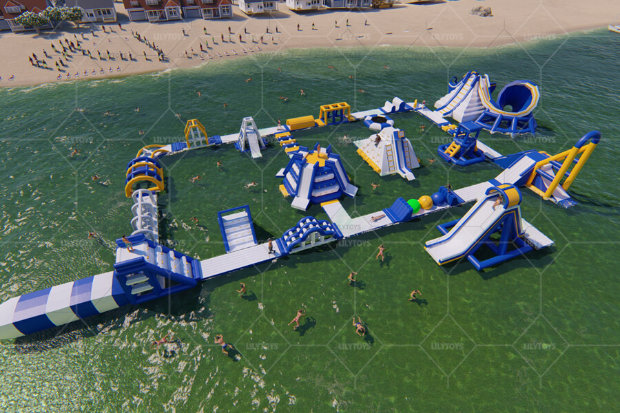 Floating water park obstacle -03
