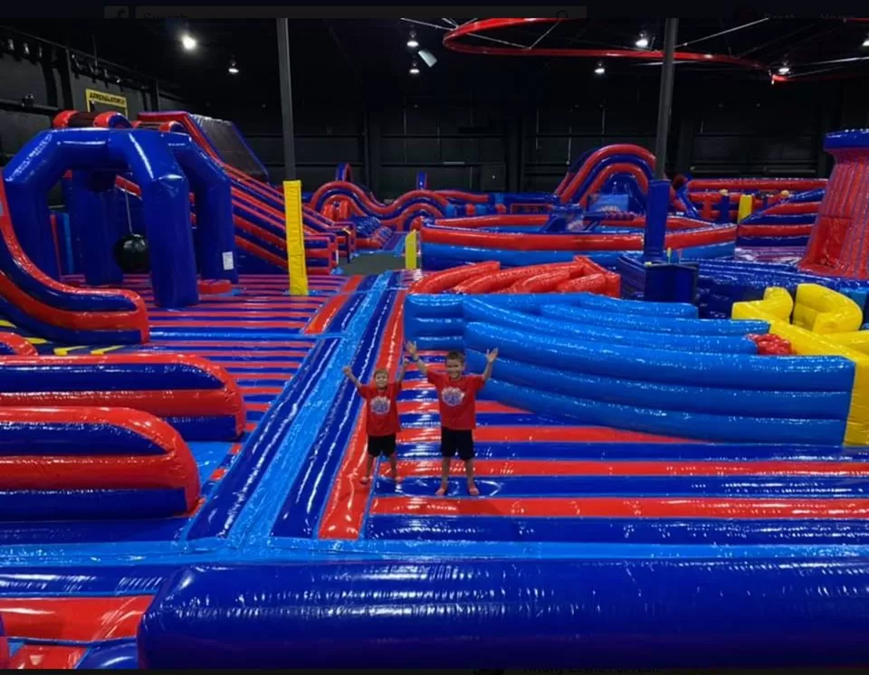 inflatable sport interative park