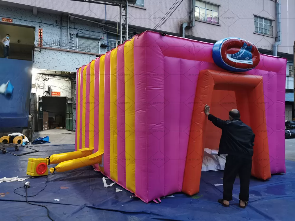 inflatable shoes room for the carnival