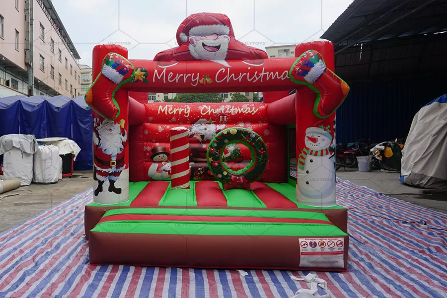 christmas inflatable bouncer