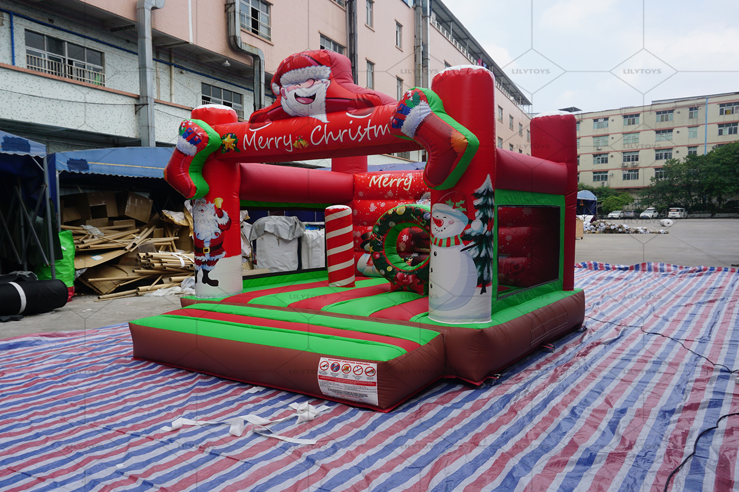 ODM. christmas inflatable bouncer