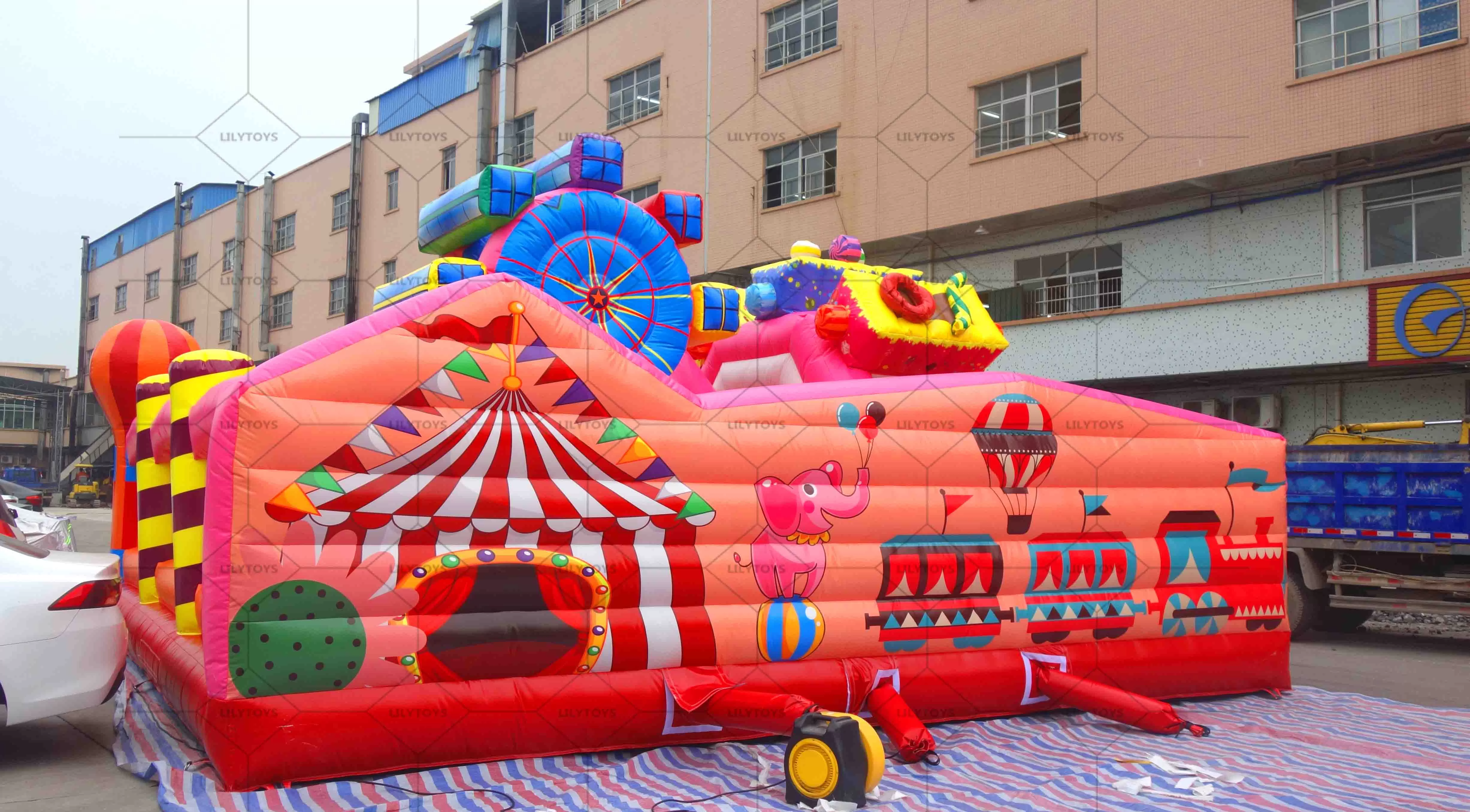 Carnival inflatable bounce castle jumping