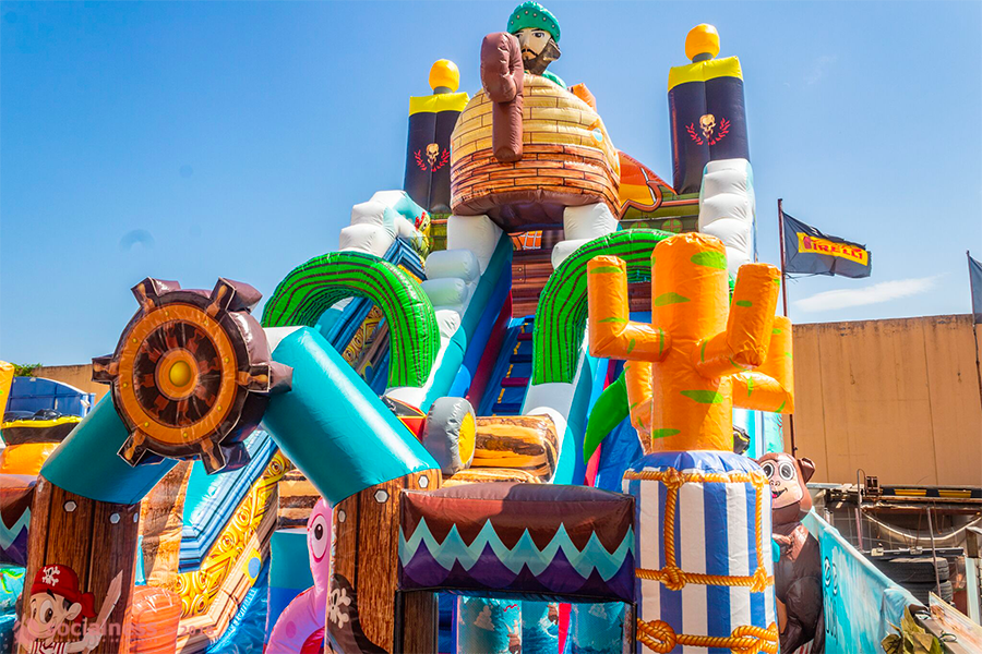 pirate slide in italy