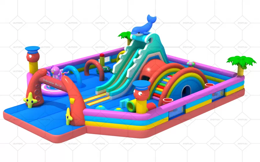 inflatable playground sea theme park