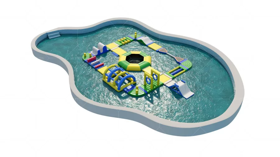 inflatable water par for the pool
