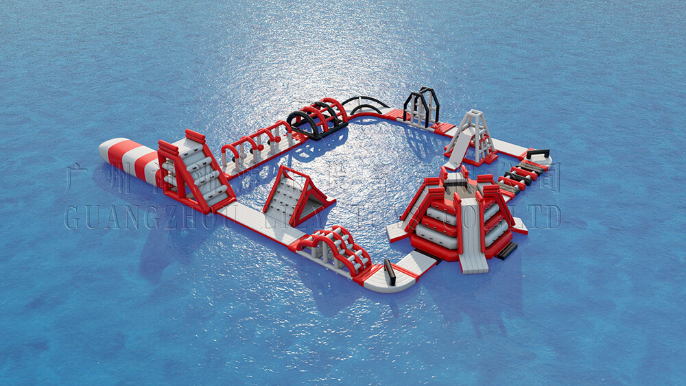 Lake Inflatable Water Park