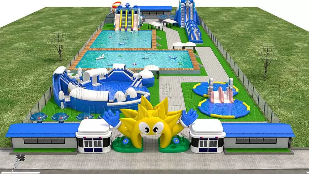 4000 square meter water park