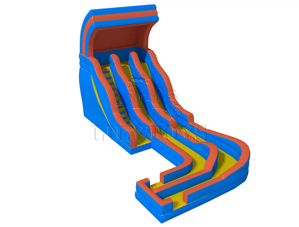 customized inflatable wet slide for sale 01