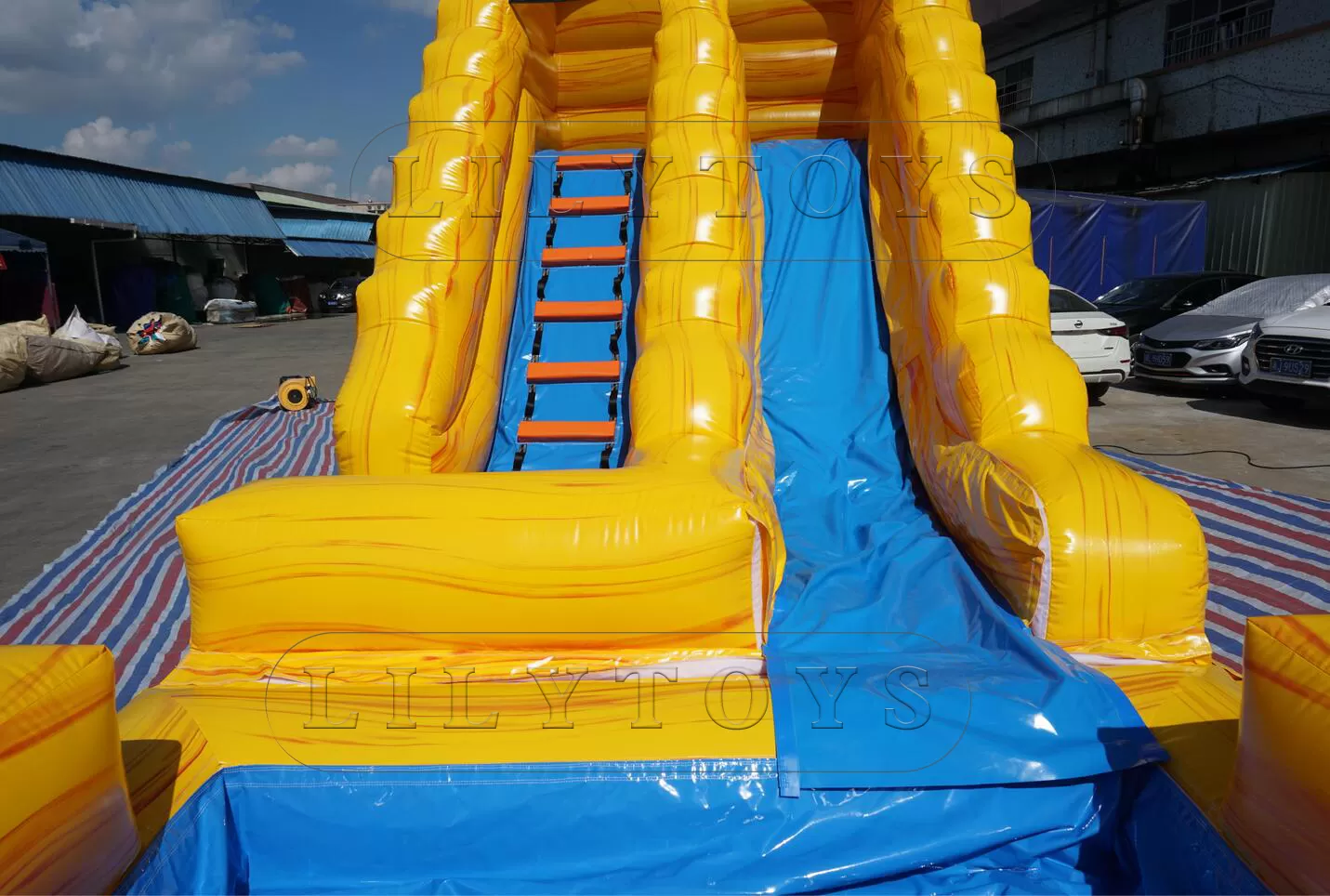 inflatable water slide for kids outdoor