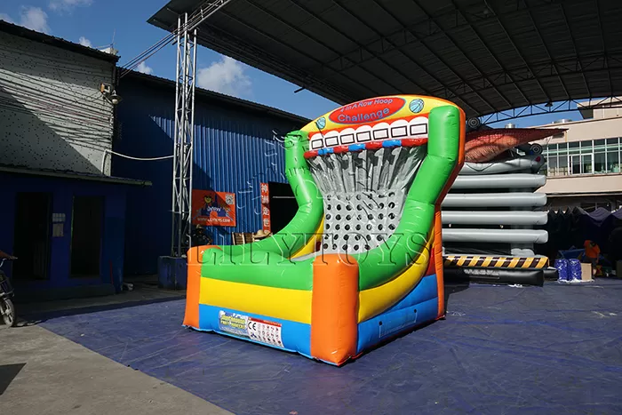 inflatable basket sport games