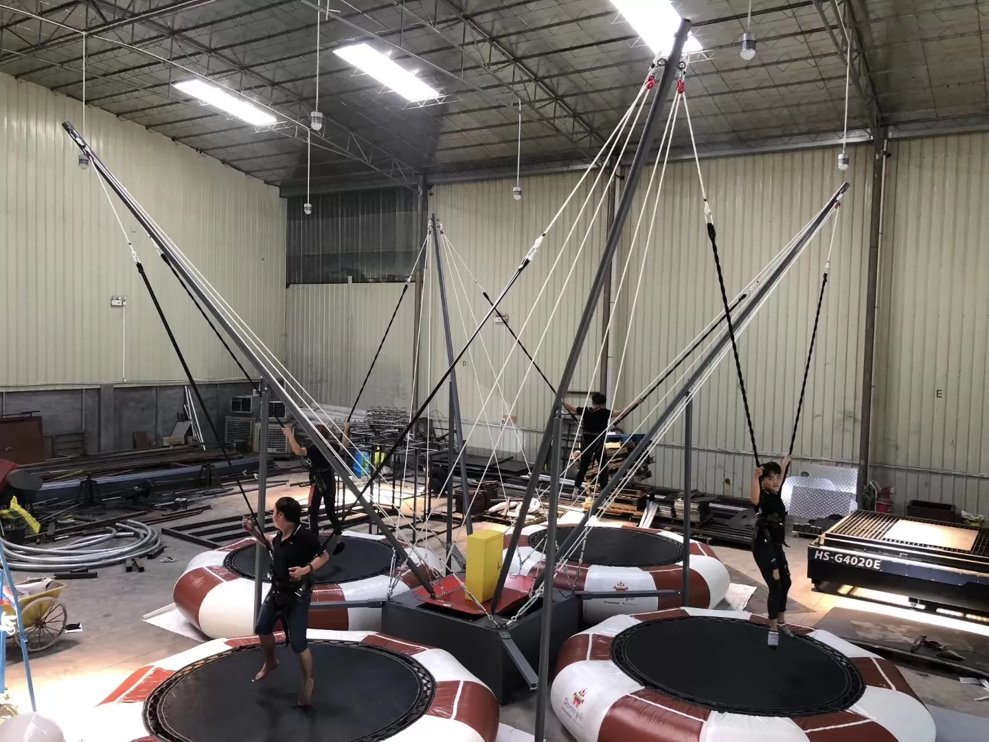 4 person trampoline