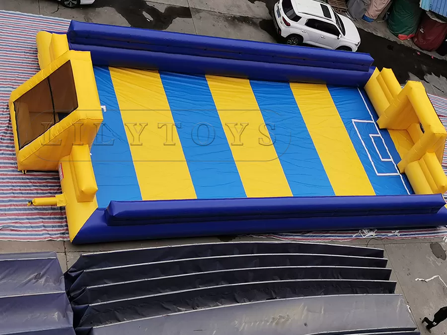 inflatable football field