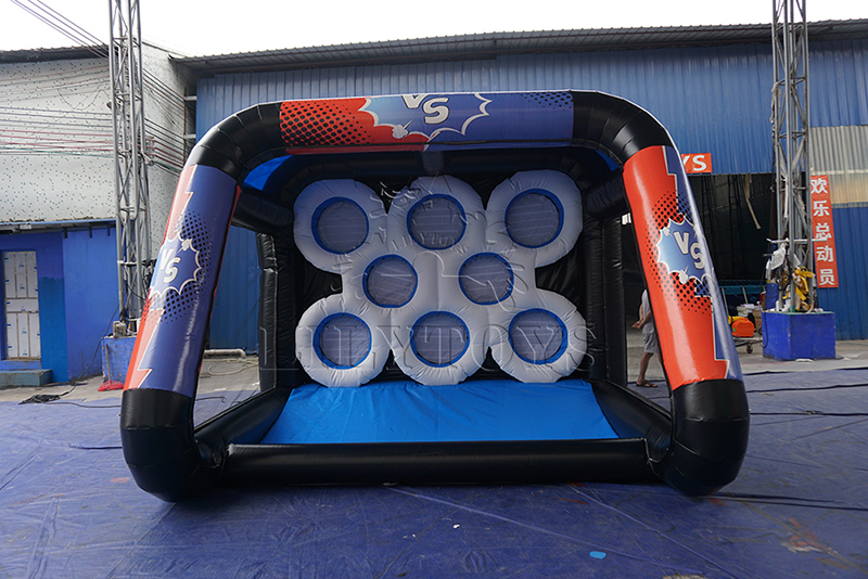 IPS inflatable shooting goal for rental