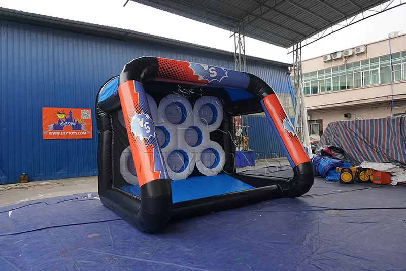 IPS inflatable shooting goal