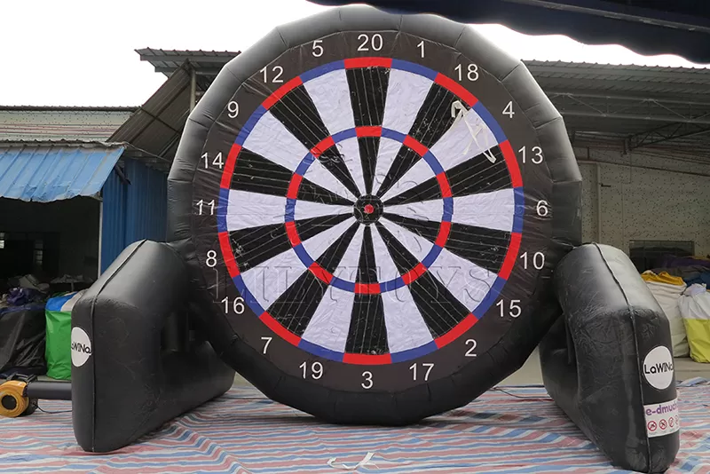 inflatable hot sale football darts games 2