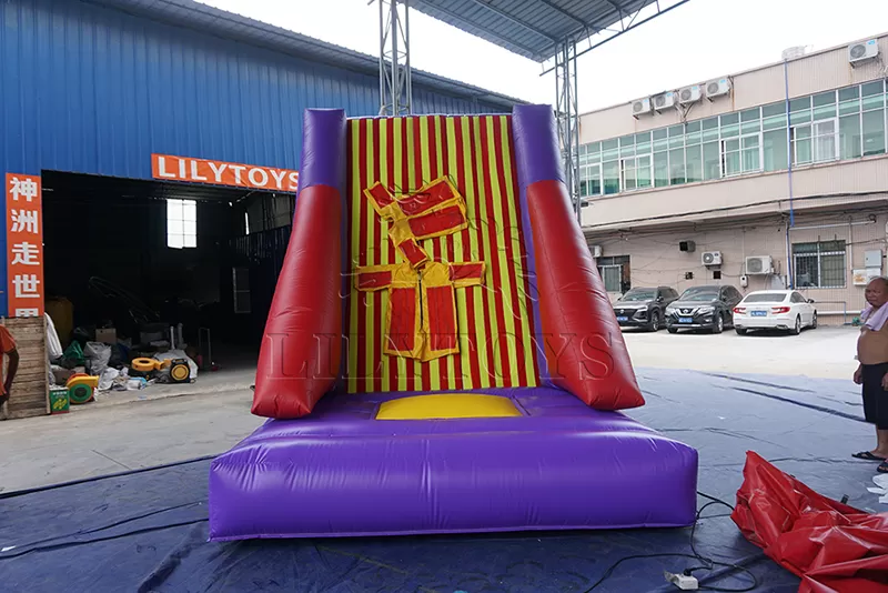 inflatable Velcro wall