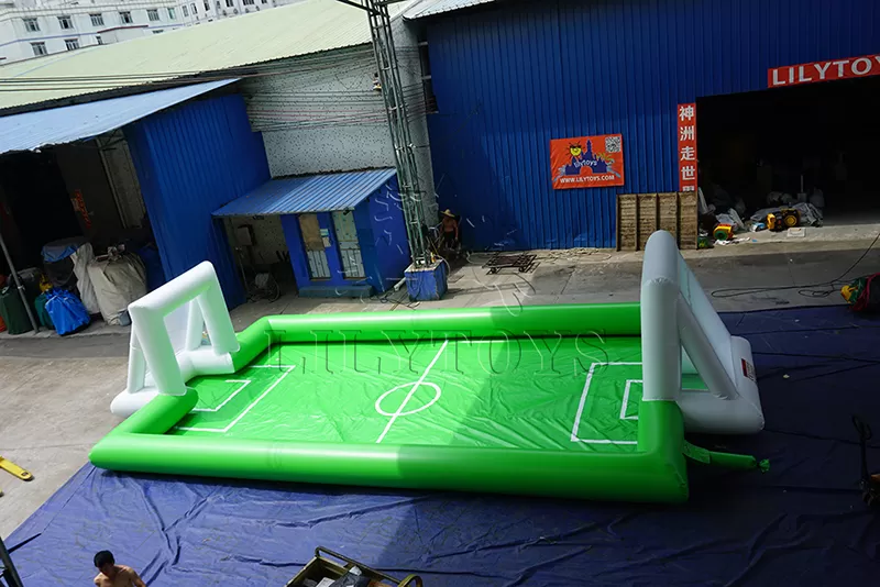 inflatable football soccor field