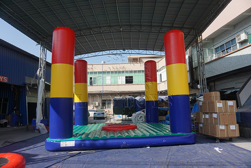 inflatable bungee jumping for 4 person