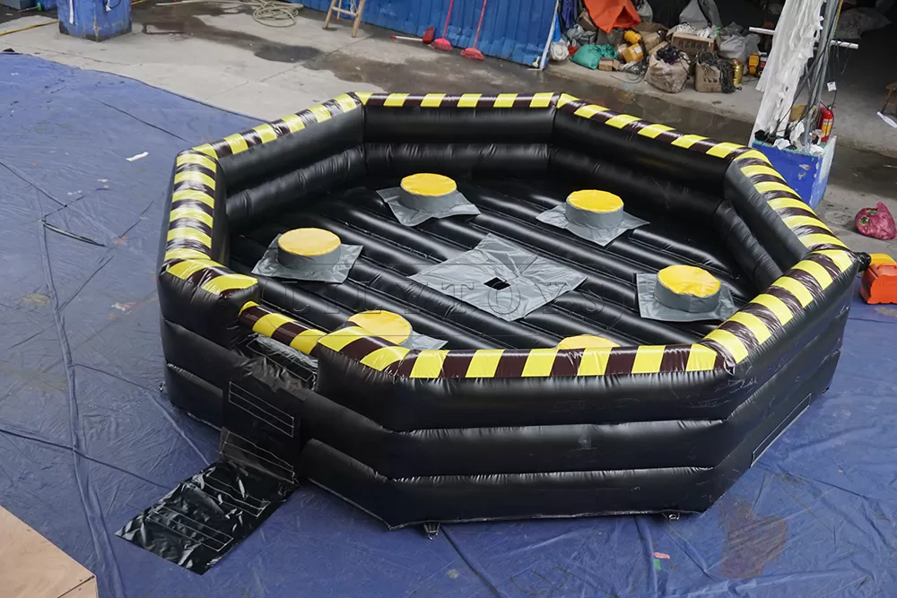 inflatable meltdown wipeout