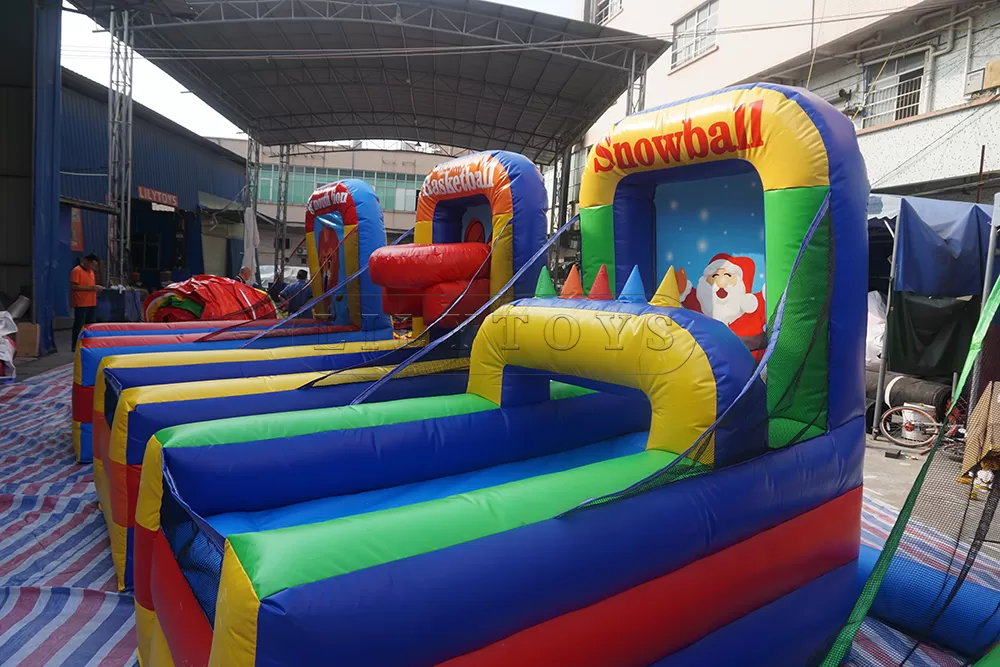 inflatable 4 in 1 interactive games