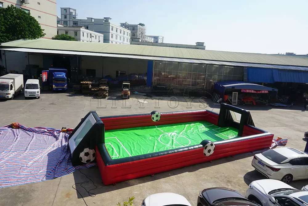 inflatable football area for kids