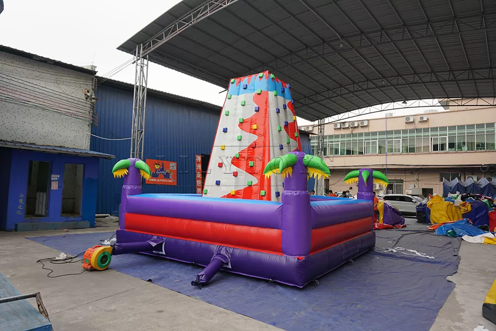 INFLATABLE climbing wall