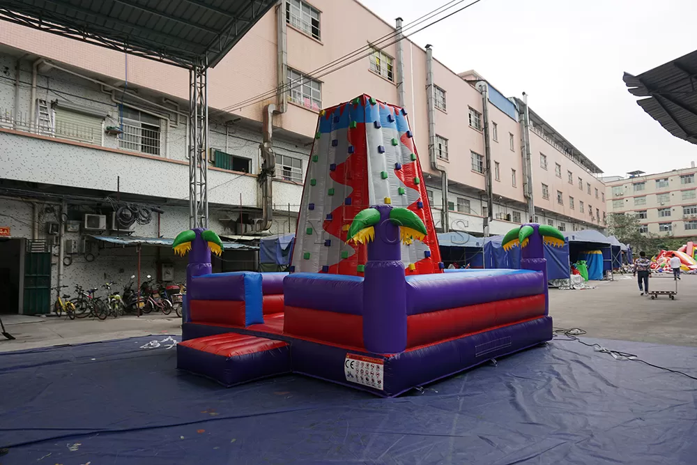 INFLATABLE climbing wall