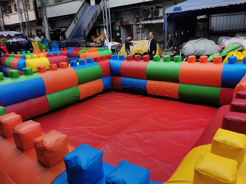 inflatable ball pit foam pit