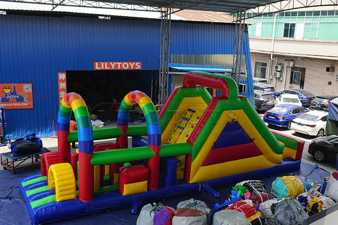 hot sale inflatable obstacle course