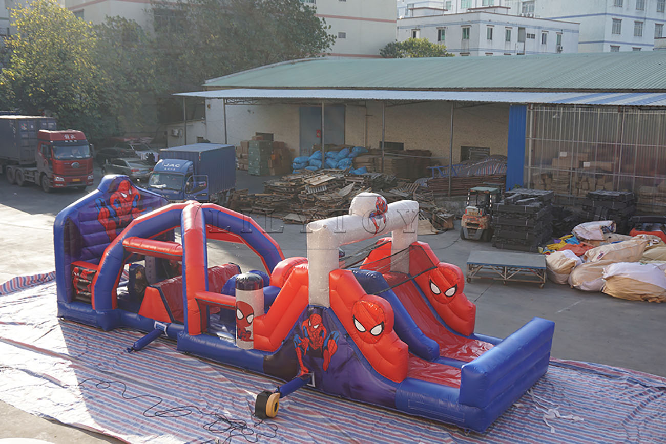 super hotsale obstacle course inflatable for kids