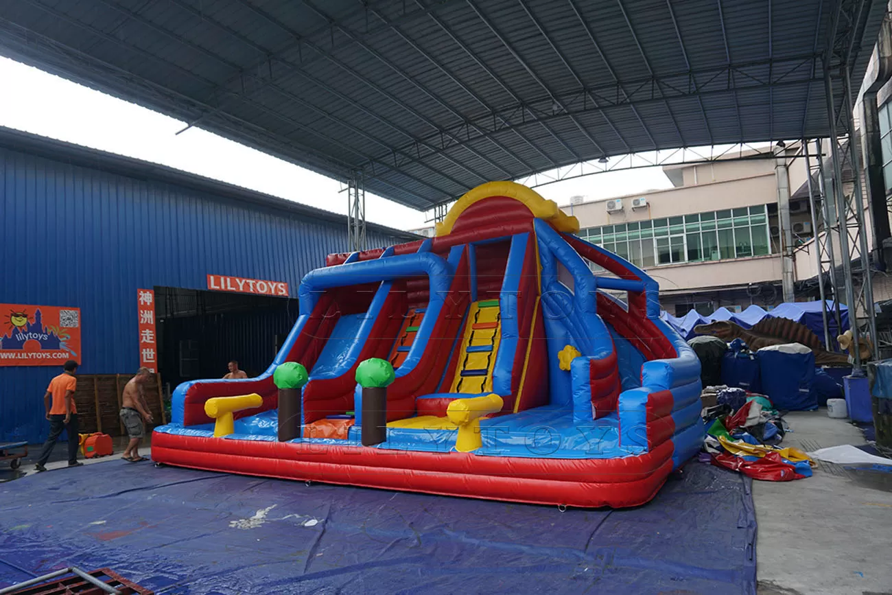 inflatable big water slide for the summer backyard