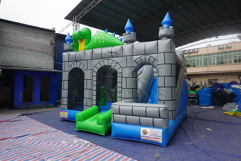 inflatable bounce slide