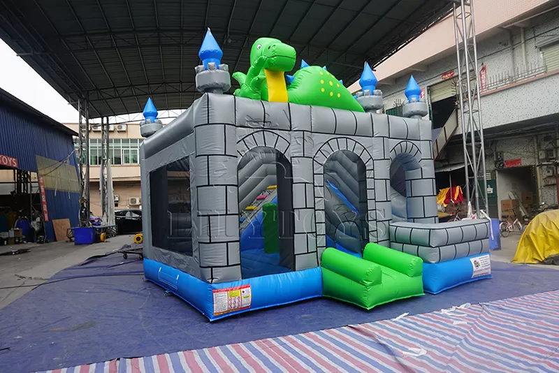 inflatable bounce slide