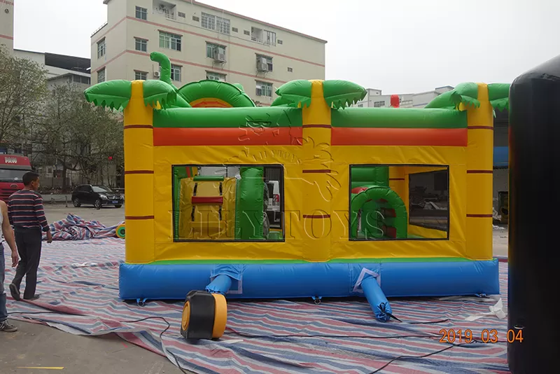 jungle inflatable bounce house